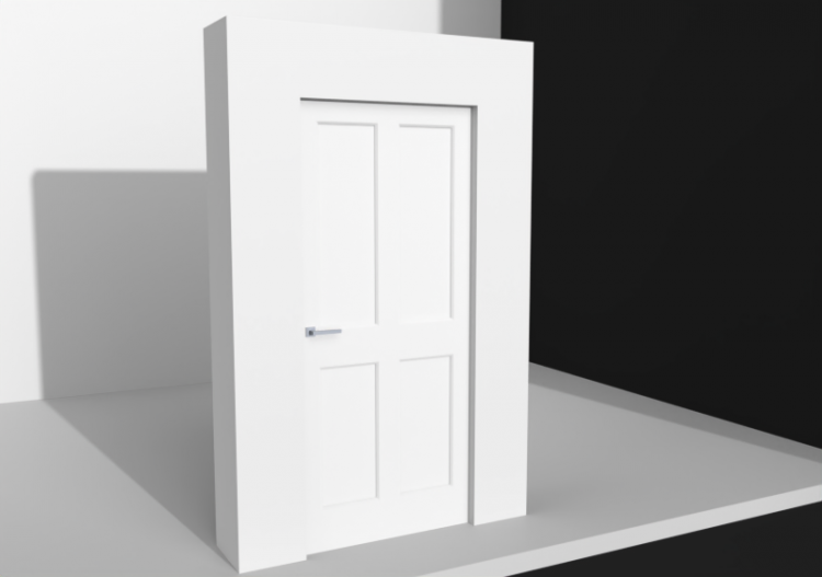 3D Tür/Fenster - 850x1970 - ACCA software