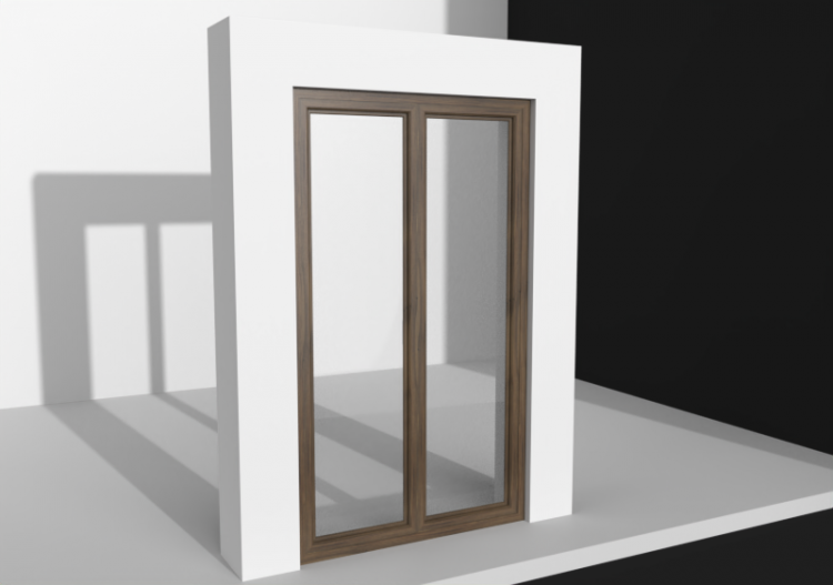 3D Tür/Fenster - vetrata portineria - ACCA software