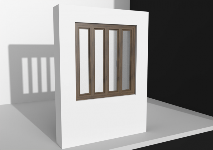 3D Tür/Fenster - vetrata portineria - ACCA software