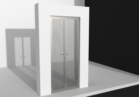3D Tür/Fenster - Cancello 90x210