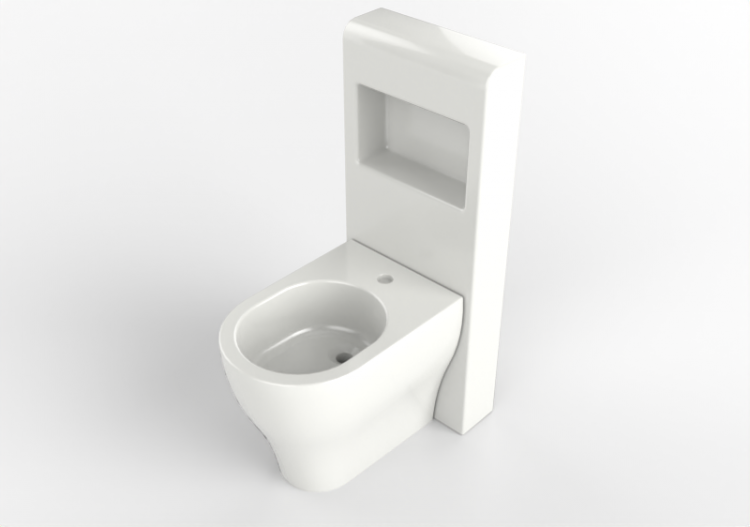 3D-WC - Stand-WC - Flaminia - TR40+AP217 - App - ACCA...
