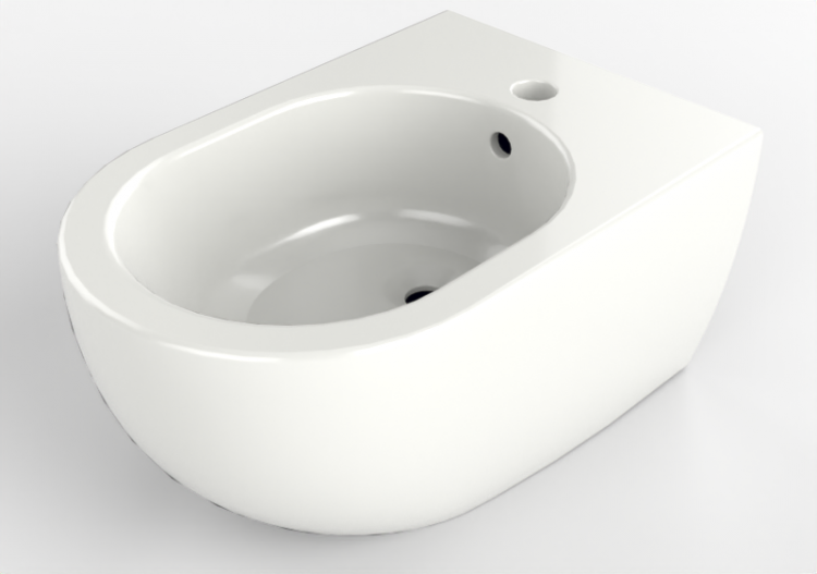 Bidet 3D - Bidet suspendu - Flaminia - AP218 - App - ACCA...