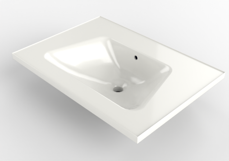 Lavabi 3D - Lavabo - Flaminia - BM70L - Bloom - ACCA...