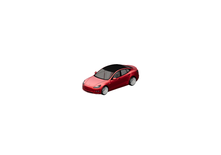 3D Autos - Tesla Model 3 - ACCA software 3D Autos - Tesla Model 3 - ACCA software