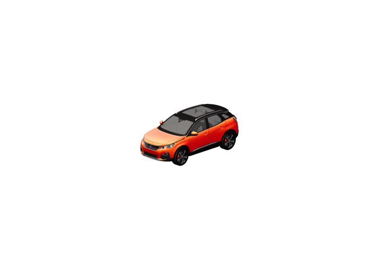 Automobiles 3D - Peugeot 3008 2017 - ACCA software Automobiles 3D - Peugeot 3008 2017 - ACCA software