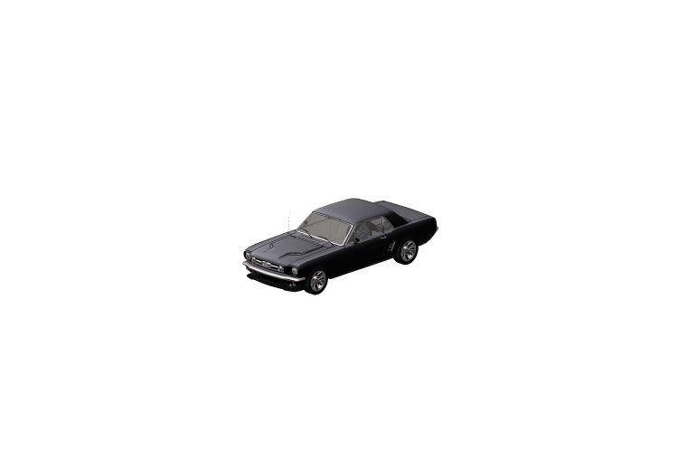 Automóviles 3D - 1965 Ford Mustang - ACCA software Automóviles 3D - 1965 Ford Mustang - ACCA software