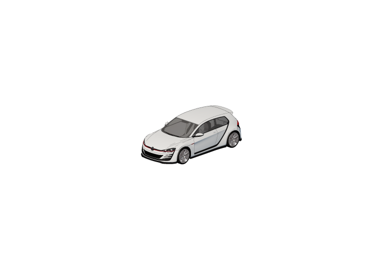 Automóveis 3D - 2014 Volkswagen Golf Design Vision GTI -... Automóveis 3D - 2014 Volkswagen Golf Design Vision GTI -...