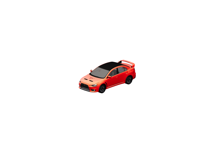 Automobili 3D - Mitsubishi Lancer Evolution X - ACCA... Automobili 3D - Mitsubishi Lancer Evolution X - ACCA...