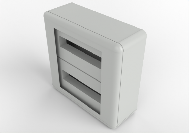 Centralino da parete moduli 12x2 - ACCA software