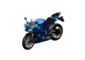 Motocicletas e bicicletas 3D - Yamaha YZF R6