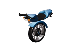Motociclette e Biciclette 3D - Moto elettrica mono ruota
