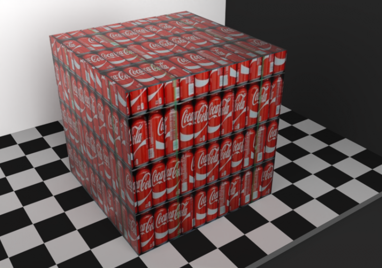 Texturen - Coca cola - ACCA software