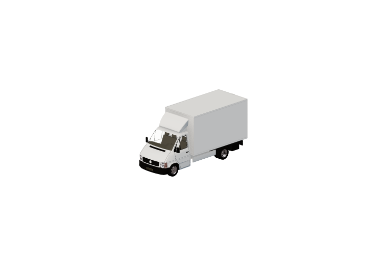 Automóviles y Autobuses 3D - Furgoneta con lona - ACCA... Automóviles y Autobuses 3D - Furgoneta con lona - ACCA...