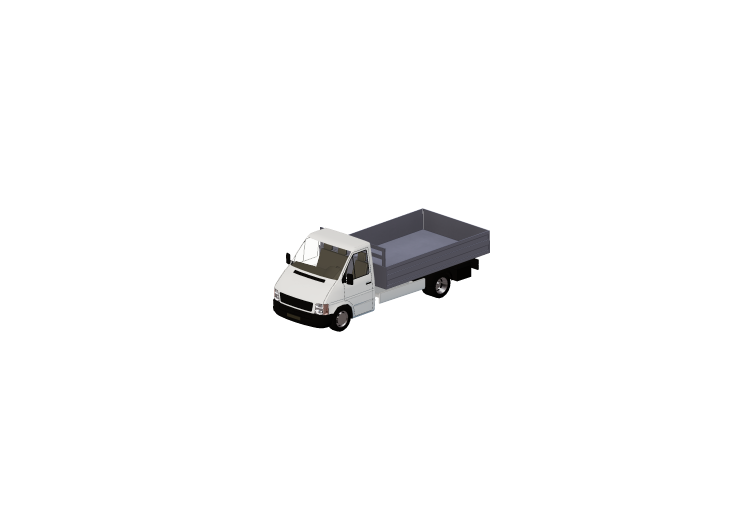 Autocarri e Autobus 3D - Furgone cassonato - ACCA software Autocarri e Autobus 3D - Furgone cassonato - ACCA software
