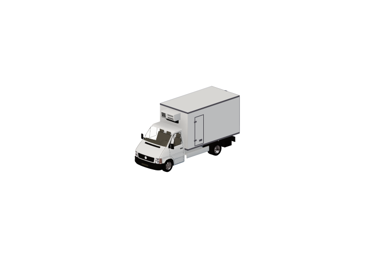 3D Lastwagen und Busse - Kühltransporter - ACCA software 3D Lastwagen und Busse - Kühltransporter - ACCA software