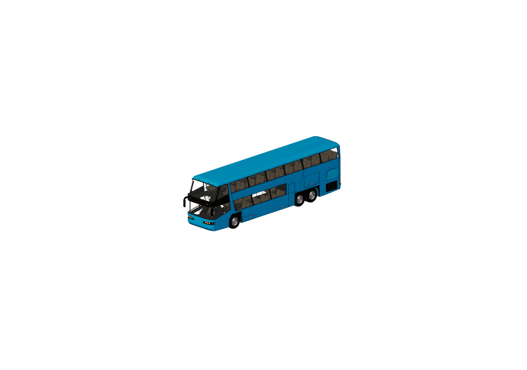 Autocarri e Autobus 3D - Autobus bipiano - ACCA software Autocarri e Autobus 3D - Autobus bipiano - ACCA software