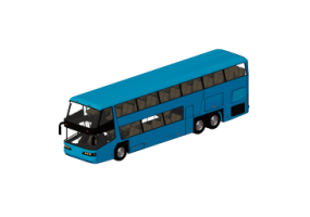 Autom&oacute;viles y Autobuses 3D - Autob&uacute;s de dos pisos