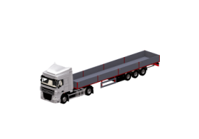 Trucks and Buses 3D - Tractor Unit trailer
