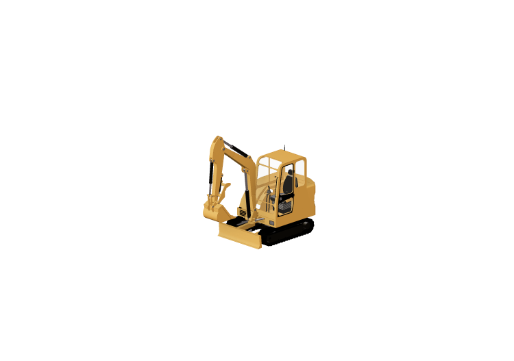 3D Baumaschinen - Bagger - ACCA software 3D Baumaschinen - Bagger - ACCA software