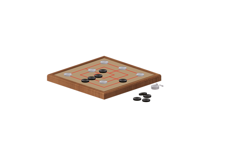 Juegos de Mesa 3D - Molino - ACCA software Juegos de Mesa 3D - Molino - ACCA software