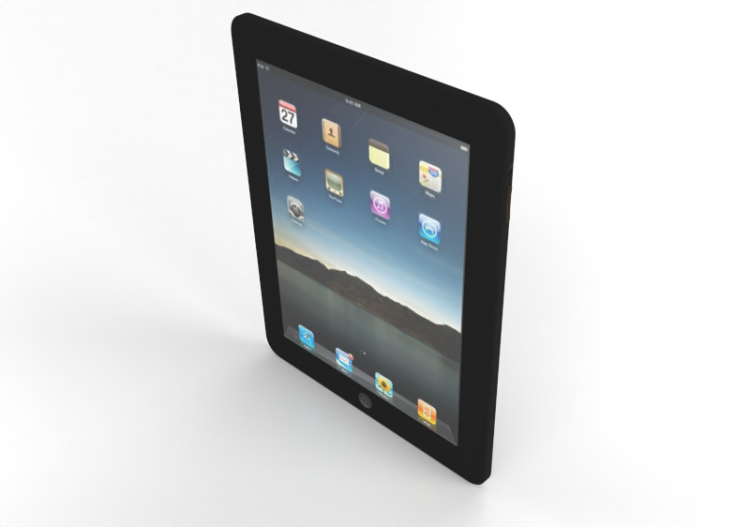 Computers and Mobile phones 3D - Tablet iPad Apple - ACCA...