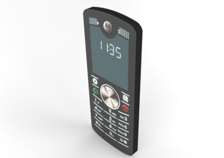 Téléphones Portables 3D - Téléphone portable Motorola -...