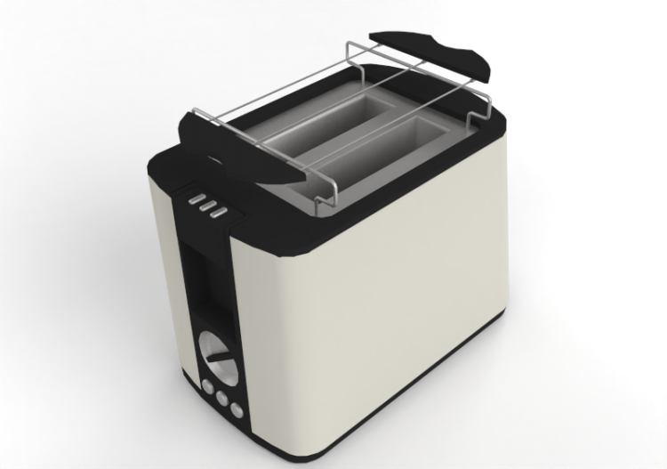 Elettrodomestici 3D - Tostapane a due pinze - ACCA software