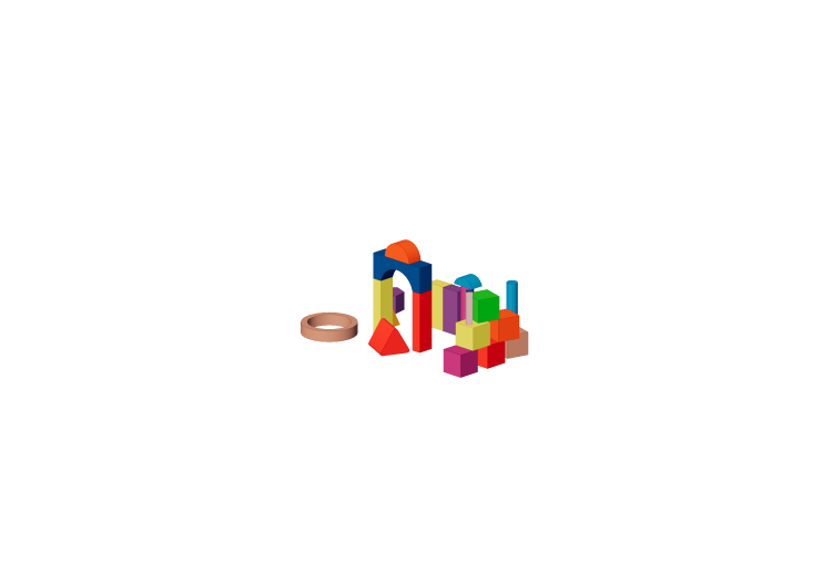 3D Spielzeug - Spielzeug-Bausteine - ACCA software 3D Spielzeug - Spielzeug-Bausteine - ACCA software