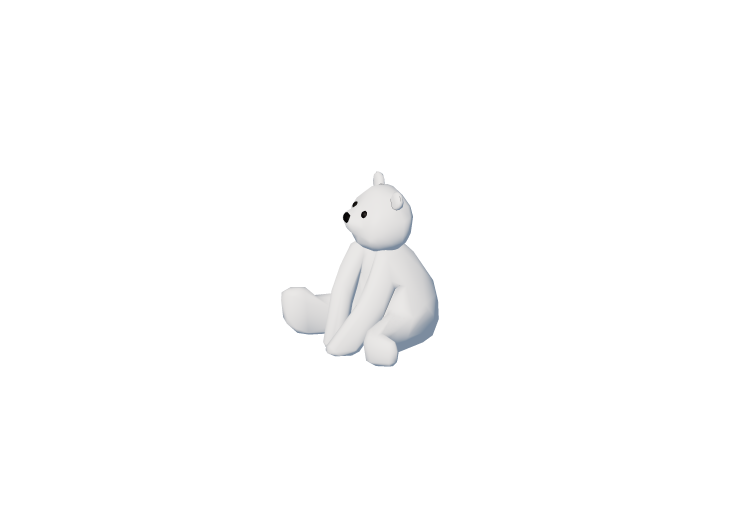 Giocattoli - Peluche orso polare - ACCA software Giocattoli - Peluche orso polare - ACCA software
