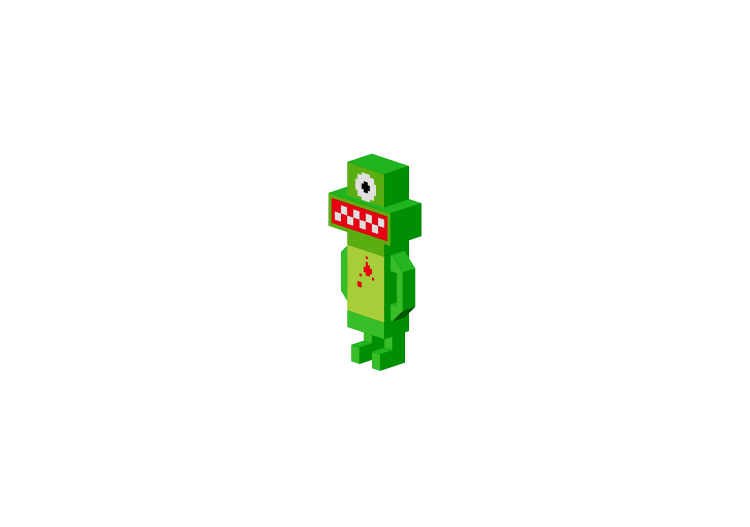 3D Spielzeug - Frosch-Figur - ACCA software 3D Spielzeug - Frosch-Figur - ACCA software