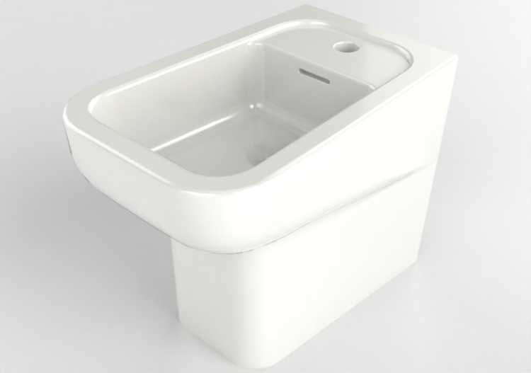 Bidet 3D - Bidet au sol - Flaminia - CM217 - Como - ACCA...