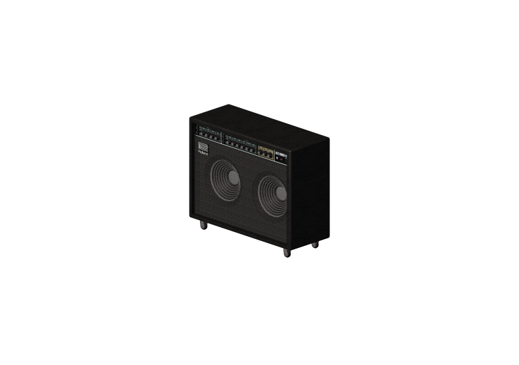 Instrumentos Musicales 3D - Roland Jazz Chorus JC-120 -... Instrumentos Musicales 3D - Roland Jazz Chorus JC-120 -...