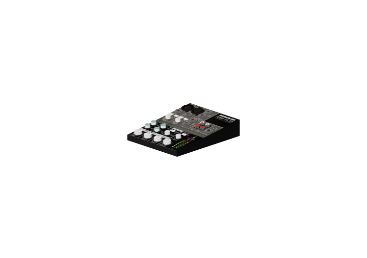 Instrumentos Musicales 3D - Mackie 402-VLZ3 - ACCA software Instrumentos Musicales 3D - Mackie 402-VLZ3 - ACCA software