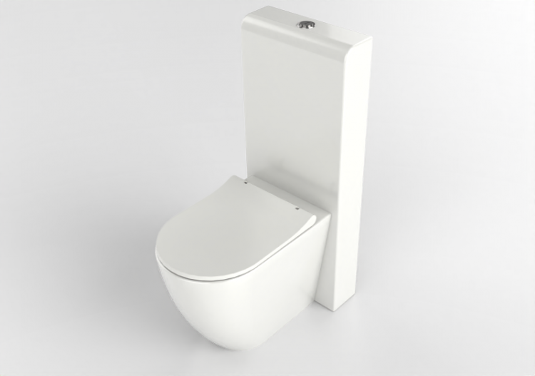 3D Vases - Wc with monobloc cistern - Flaminia - TR39 +...