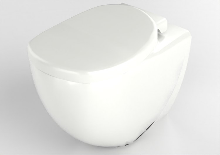 Vasos 3D - Vaso sanitário - Flaminia - IO117 - IO - ACCA...