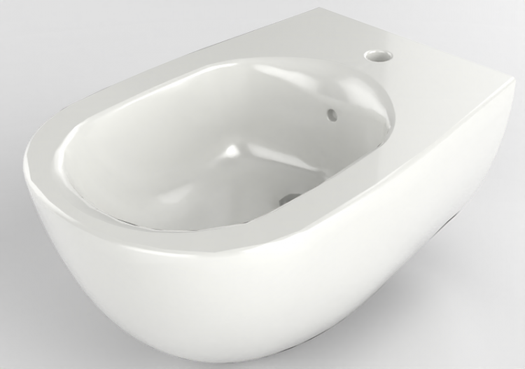 3D Bidet - Wall hung bidet - Flaminia - IO218 - IO - ACCA...