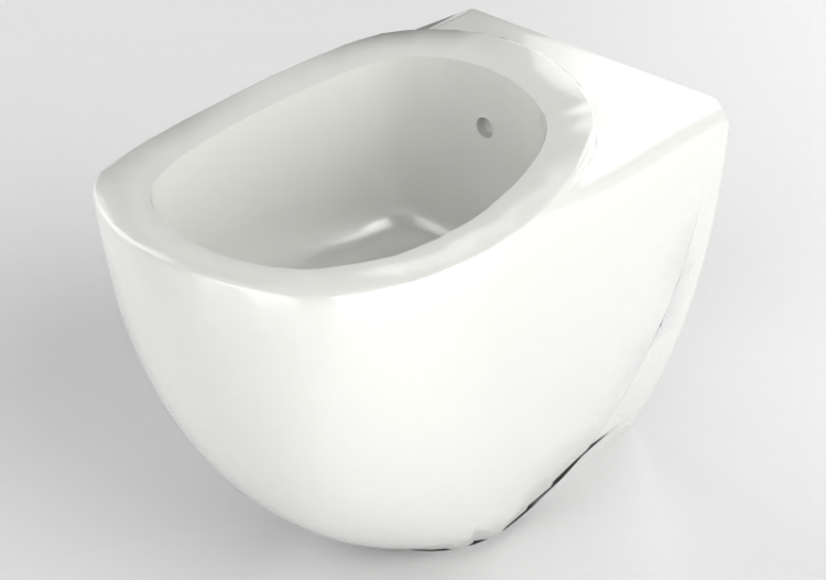 Bidet 3D - Bidet au sol - Flaminia - IO217 - IO - ACCA...