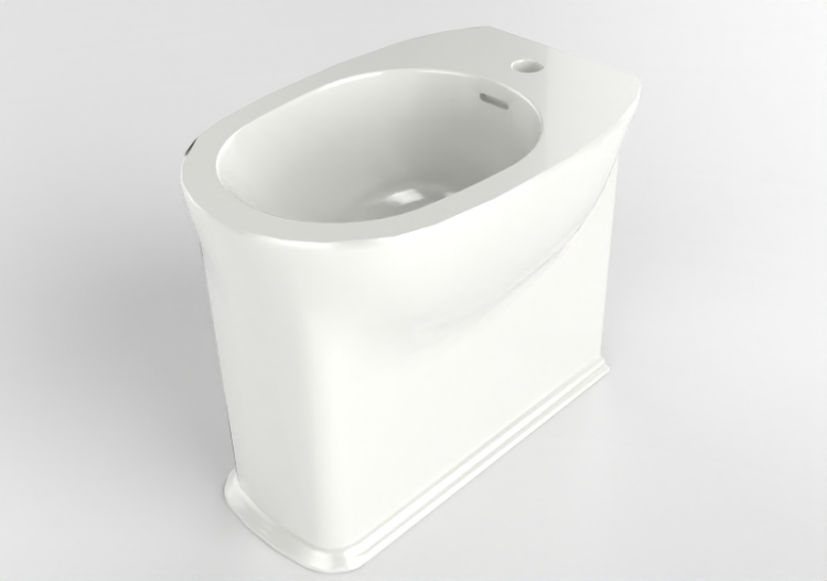 Bidet 3D - Bidet au sol - Flaminia - MA217 - Madre - ACCA...