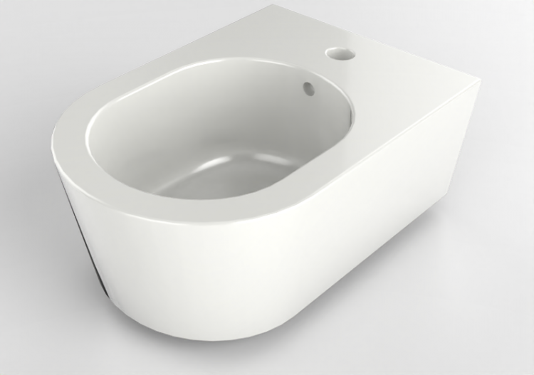 Bidê 3D - Bidê suspenso - Flaminia - 5065 - Link - ACCA...