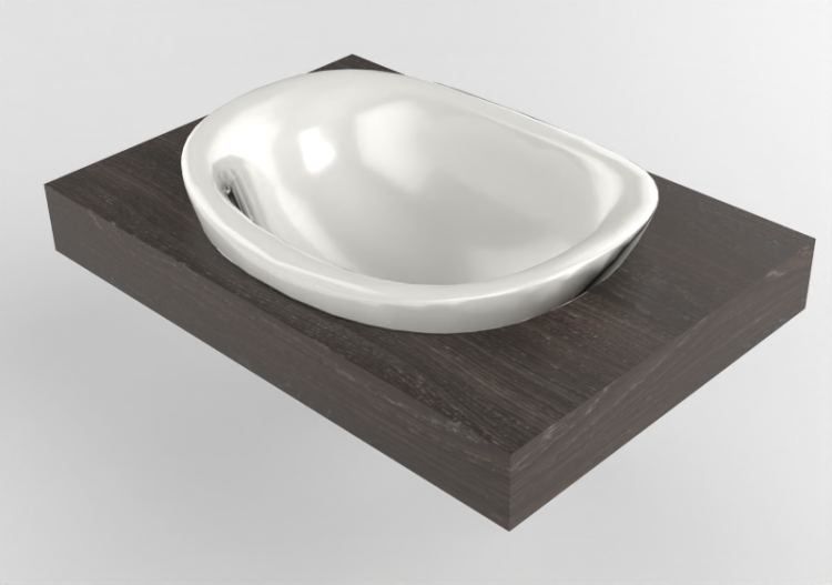 Lavabos 3D - Lavabo con soporte - Flaminia - IO60M1 - IO -...