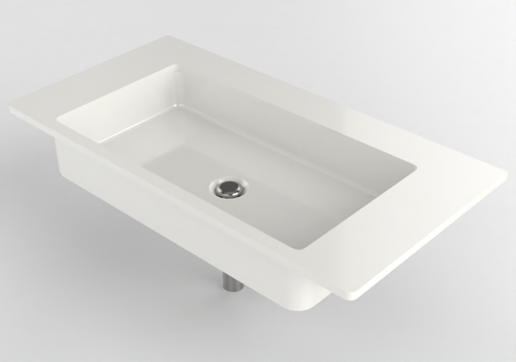 3D Sinks - Sink with support - Flaminia - FY75PC -...