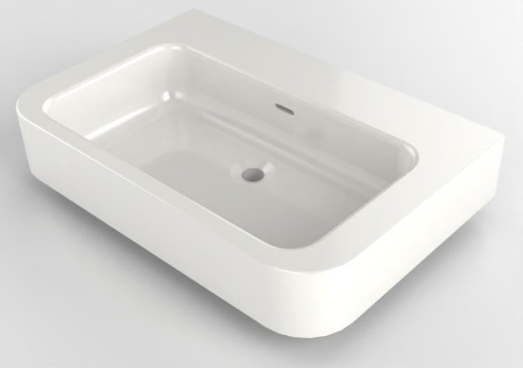 Pias 3D - Lavatório - Flaminia - MA75L - Madre - ACCA...