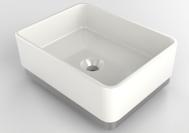 3D Sinks - Sink with support - Flaminia - MWL48+MWS48 -...