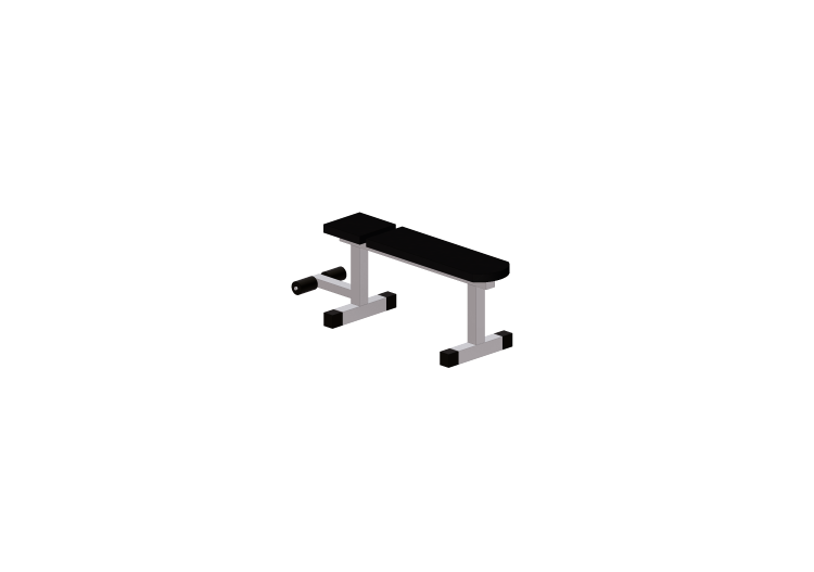 Fitness 3D - Banc plat Banc plat - ACCA software Fitness 3D - Banc plat Banc plat - ACCA software