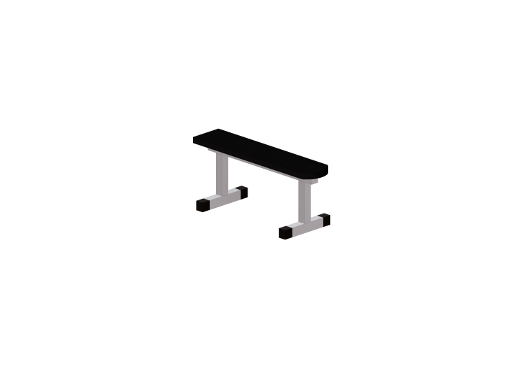 Fitness 3D - Banco plano - ACCA software Fitness 3D - Banco plano - ACCA software