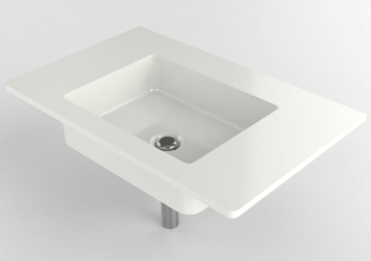 3D Sinks - Sink with support - Flaminia - FY48PC1 -...