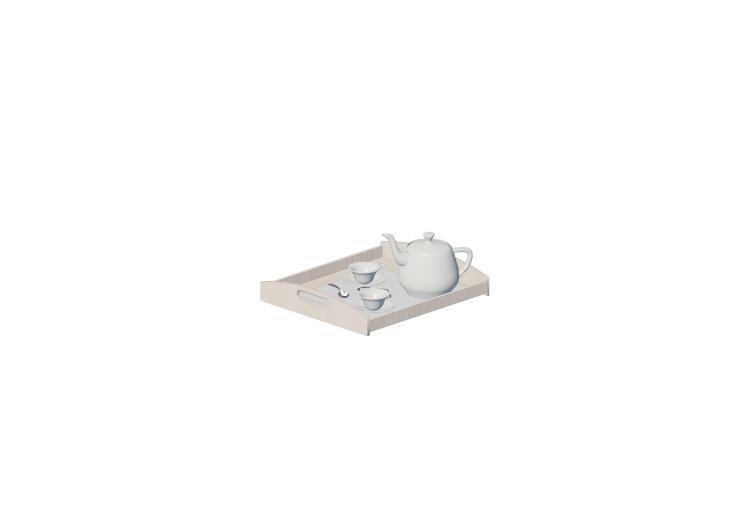 3D Geschirr und Besteck - Teeservice - ACCA software 3D Geschirr und Besteck - Teeservice - ACCA software