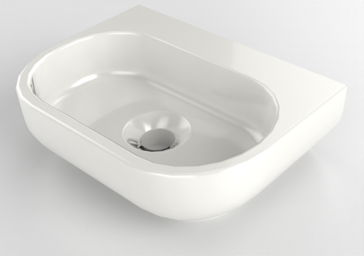 3D Waschbecken - Lavabo - Flaminia - PS62L - Pass - ACCA...