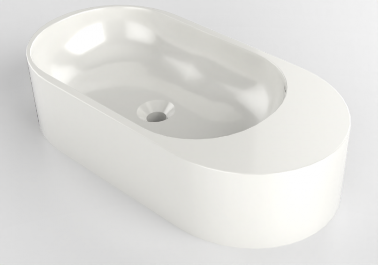 3D Waschbecken - Lavabo - Flaminia - PS60AT - Pass - ACCA...