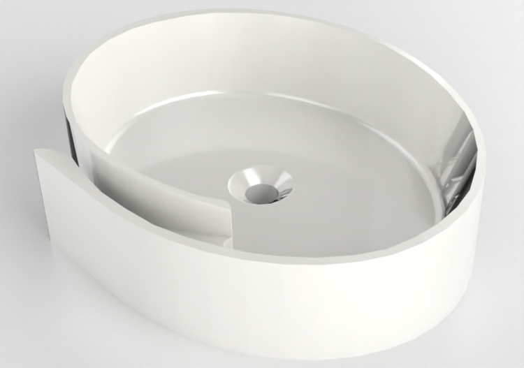 Pias 3D - Lavabo - Flaminia - RL56L - Roll - ACCA software